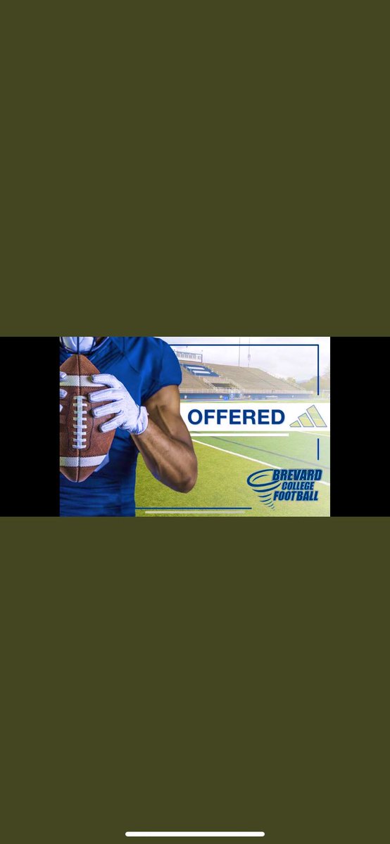 Beyond blessed to receive my first offer from Brevard college‼️👀@coach_kruz