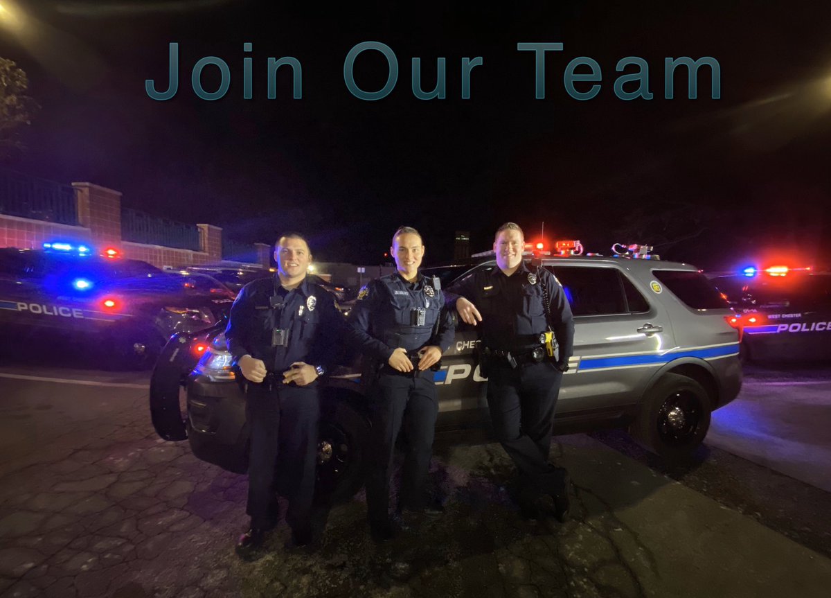 WCBoroPolice's tweet photo. Join Our Team!
WCPD accepting applications for the position of Police Officer.
#WCBPD
#Policejobs
#Policeapplication
#policeemployment
https://t.co/1Ne2hlU2p2 https://t.co/ijKVBAflmE
