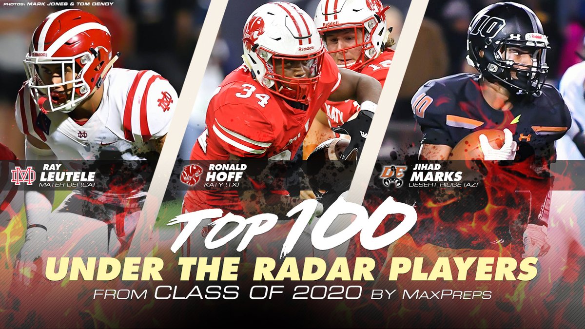 MaxPreps's tweet photo. Heading to National Signing Day, we present 100 of the most overlooked and under-recruited football players from the Class of 2020. 

👀: https://t.co/Ug20u2xC2a https://t.co/HG66M2aZHb