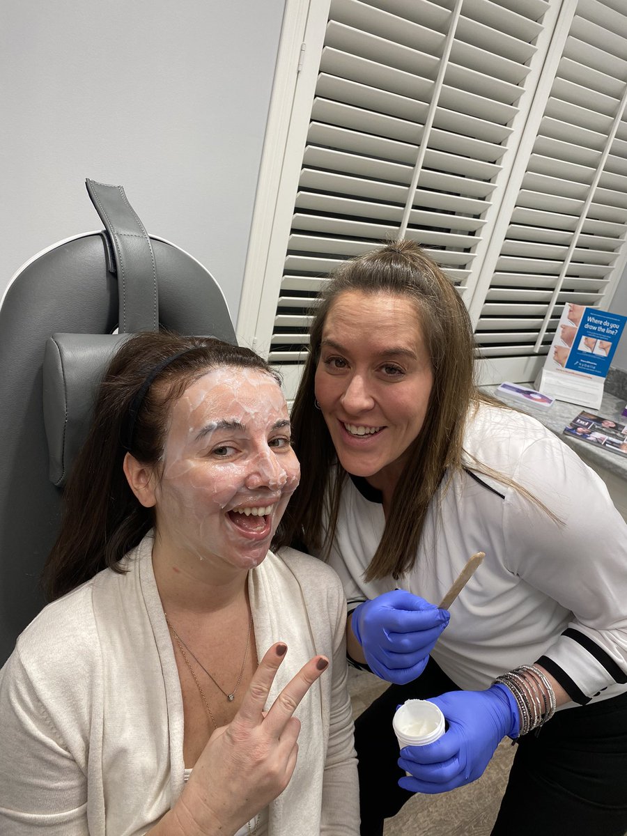 ncsulilwolf's tweet photo. When @Jenkpac says, “I’m not saying you need an @azuraskin @sciton #HaloLaser treatment, but... it’s time 😝” then you get a Halo. Stay tuned for afters! https://t.co/zFBqQ22r6V