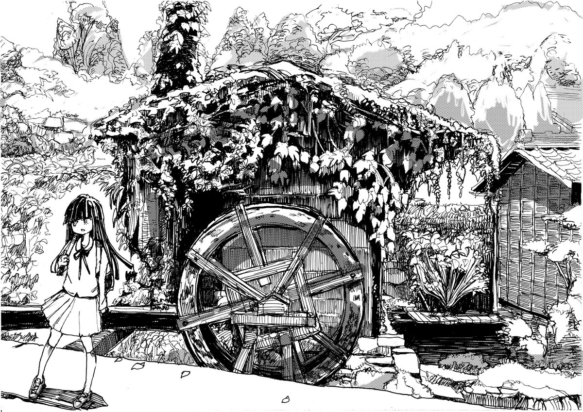 ymmttm's tweet photo. 「残響 ペン画 モノクロイラスト集」
とらのあな様で委託販売 通販を始めました
内容→40ページ 全年齢対象 オリジナル創作
特典→表紙裏表紙モノクロver.ポストカード
サークル名 まに^まに 作家名 知
#comitia130 #関西コミティア57 #コミティア130
https://t.co/2VnGa35r5j https://t.co/vpm83KlGpf