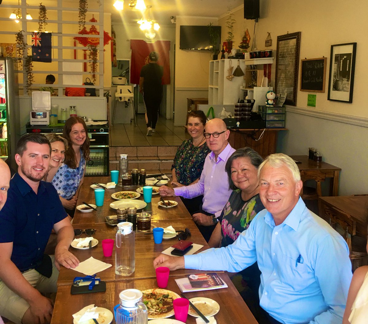 phil_goff's tweet photo. And of course you can’t visit Northcote without sampling some of the amazing cuisine 🙌🏻🙌🏻🙌🏻 https://t.co/J0eNl8oXoK