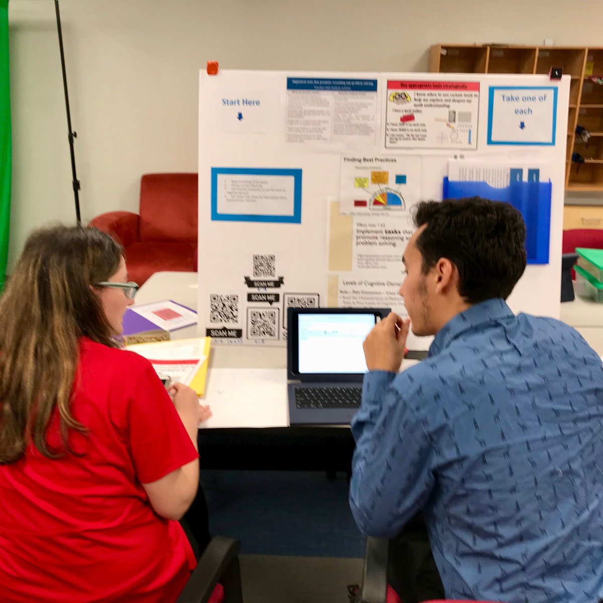 FSDB_PD's tweet photo. #FSDBPineapplePDTidbit Math Specialists at @fsdbk12 host POWwow's monthly for Ts to attend &amp; learn more about the 8 math practices.Ts across departments are able to come together, experience activities to support their instruction, &amp; have the opportunity to discuss math processes https://t.co/u0gogrud0J