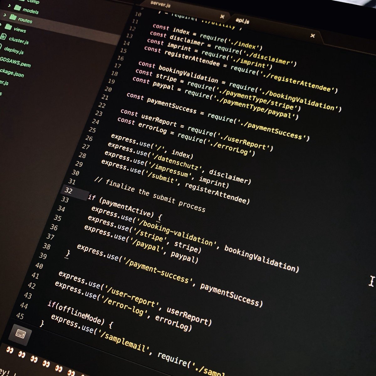 think_internet's tweet image. Wrapping up a customer project way ahead of the deadline. Happy customer happy business 🦾  #nodejs #coding #business #web #app #javascript #express