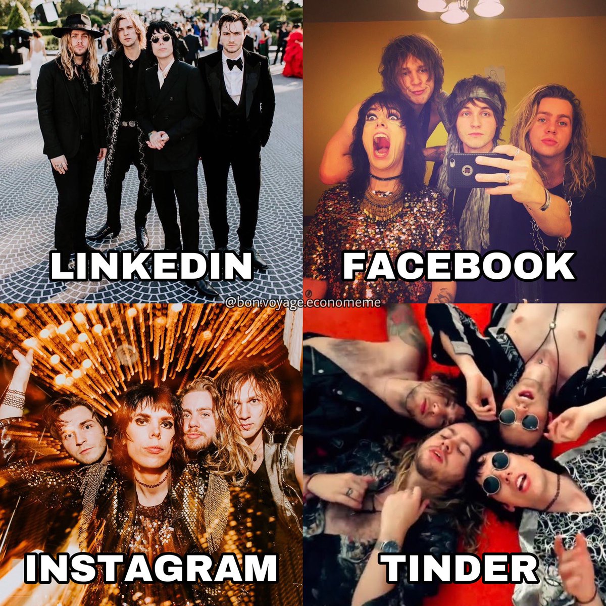 Bon Voyage Economeme (@b_v_economeme) on Twitter photo #TheStruts #StrutsMemes #Strutters #LukeSpiller #JedElliott #AdamSlack #GethinDavies #SocialMediaMemes #Memes #linkedinfacebookinstagramtinder <a href="/StruttersOFCL/">Strutters Official Fans of The Struts</a> #TheStruts #StrutsMemes #Strutters #LukeSpiller #JedElliott #AdamSlack #GethinDavies #SocialMediaMemes #Memes #linkedinfacebookinstagramtinder <a href="/StruttersOFCL/">Strutters Official Fans of The Struts</a>