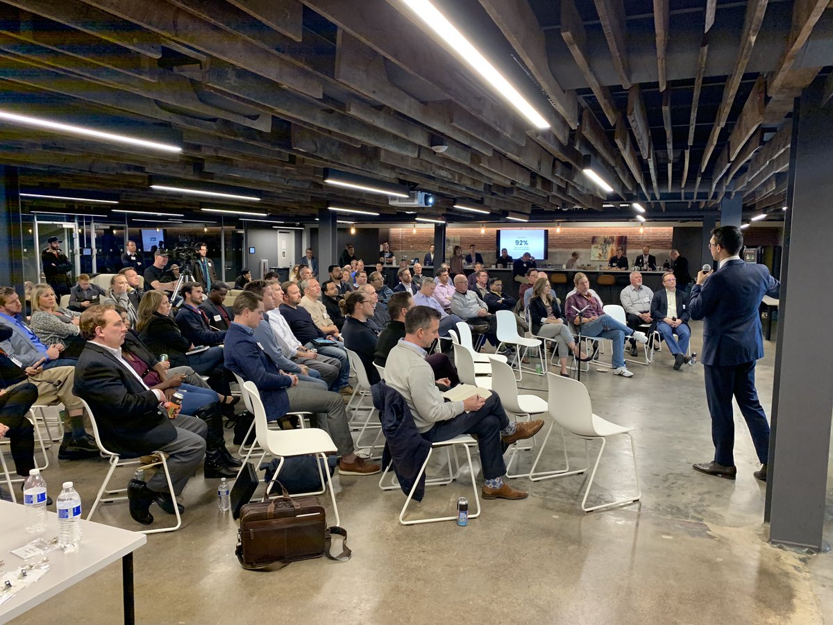 Yes, the CLT entrepreneurial ecosystem is alive and well.  Packed house at tonight’s Charlotte Angel Fund meeting.