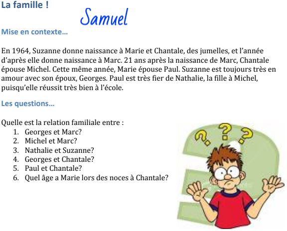 rody_samuel's tweet photo. 1) Père et fils
2) Beau frère
3) Grand-mère et petite fille
4) Père et fille
5) Beau frère et belle soeur
6) 22 ans
 #ped476020 
 #LAFAMILLE https://t.co/1HvpGJHWe0