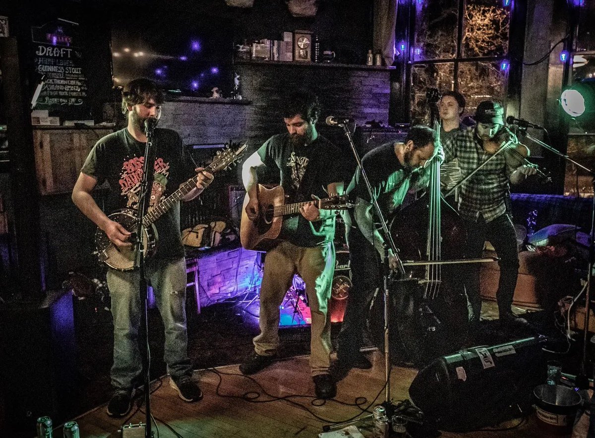 flockblacksheep's tweet photo. They'll be some #ToeTapping and maybe a bit of #BootStompin this Friday with The #JohnDoughBoys at The Black Sheep Pub &amp; Restaurant! 

9pm~Cover $10

#WhereYouBelong #Punkabilly #BraveTheStairs #SheepishGrin #AshlandOR #AshlandOregon https://t.co/7t6PP6tbXH