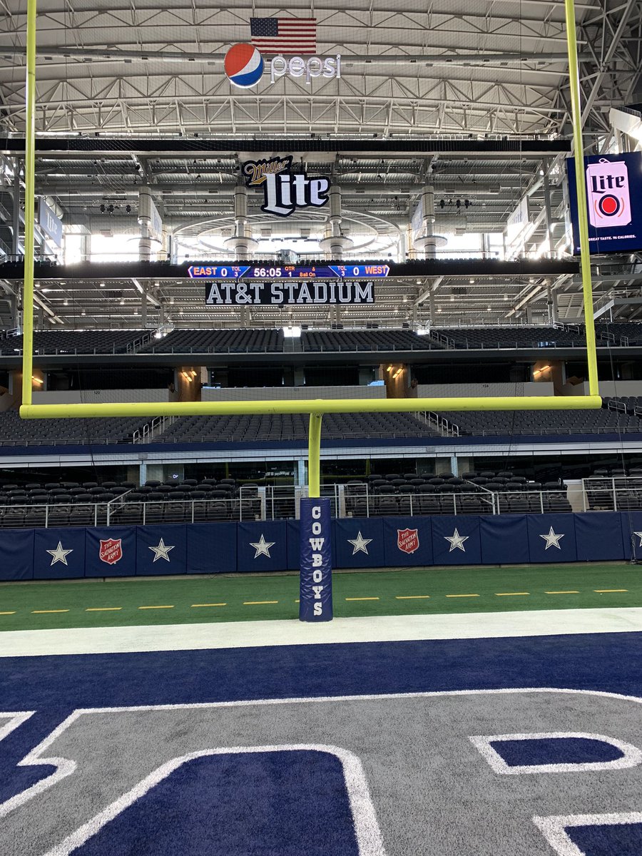 QB_Romeo's tweet photo. Very blessed and thankful to have been able to play at the AT&amp;T stadium for @BlueGreyFB All American bowl, a big thank you to my coach  @MarkMcMillian29 and most of all my parents for making this happen ‼️ https://t.co/HF06SaUVil