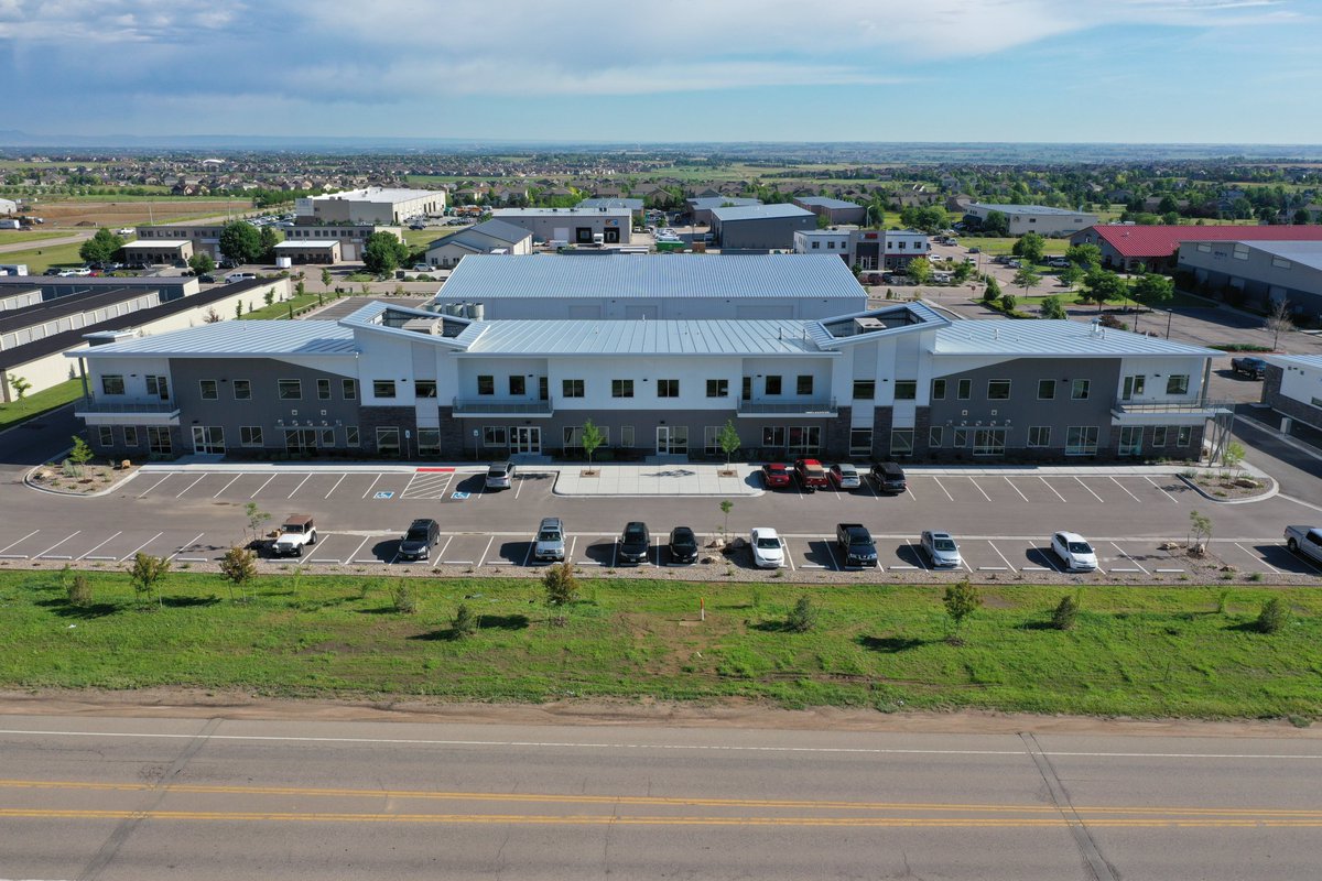 Evergreen_Ind's tweet photo. Evergreen Industrial is pleased to share a past project: CPP Headquarters in Windsor, CO. 
Acting as the General Contractor, Evergreen completed this 30,000 square foot pre-engineered metal building in April, 2019, alongside Infusion Architecture, VFLA, and Schuman Companies. https://t.co/xrhwEndyEd