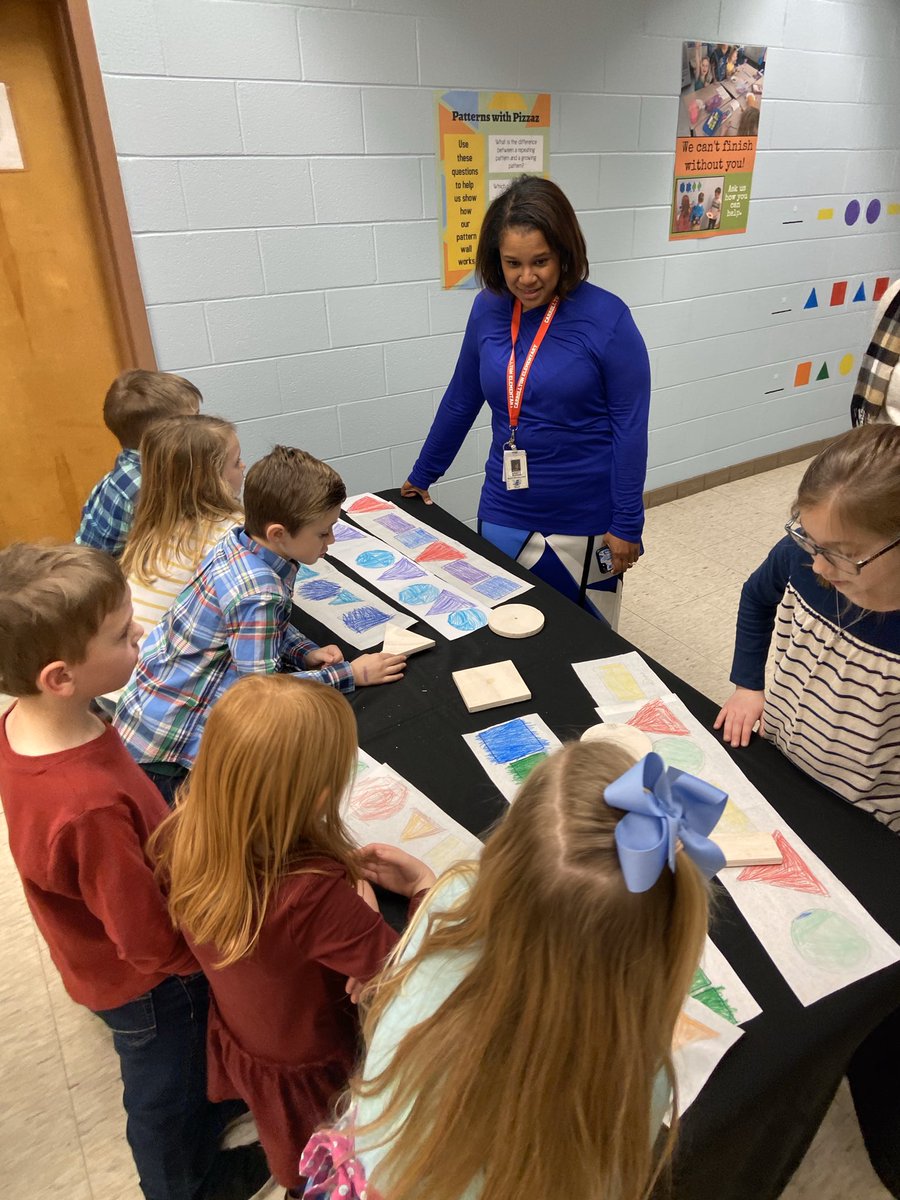 nstreet_teaches's tweet photo. @CarrolltonES Pattern Pizzazz Expo was a hit! Ss were able to share how patterns are everywhere! Way to go, Mrs. Pealo-Mrs. Odom- & Mrs. Baker’s 1st Graders. #processnotproduct #programdesign #dancedance #interactivewall #patternbooks https://t.co/CmIMEneXF8