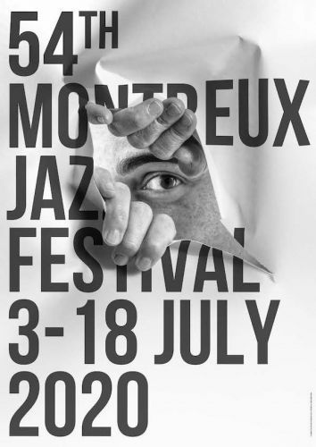 Luxe> New York>Une affiche signée JR pour le 54e Montreux Jazz Fest.. bit.ly/3aCHgQv #luxe