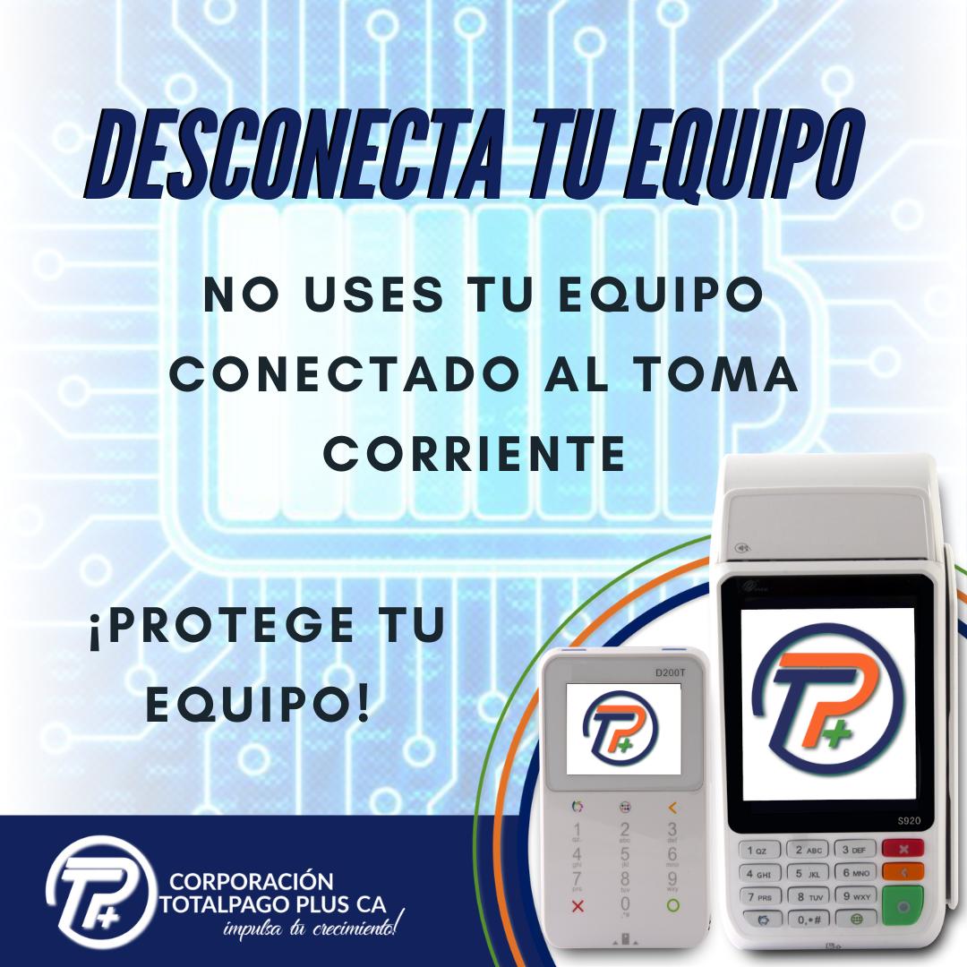 totalpagoplus's tweet photo. #TipsPOS
📌 No uses tu punto de venta conectado al cargador 🔌
.
. 📌 Si ya está 100%🔋 recuerda desconectarlo.
.
. 📌 Protege tu equipo de cambios de voltaje, conéctalo a un regulador.
.
.
#TotalPagoPlus #POS #Tips #CuidaTuEquipo #ImpulsaTuCrecimiento #SiHayPunto https://t.co/V5qKphTSgd