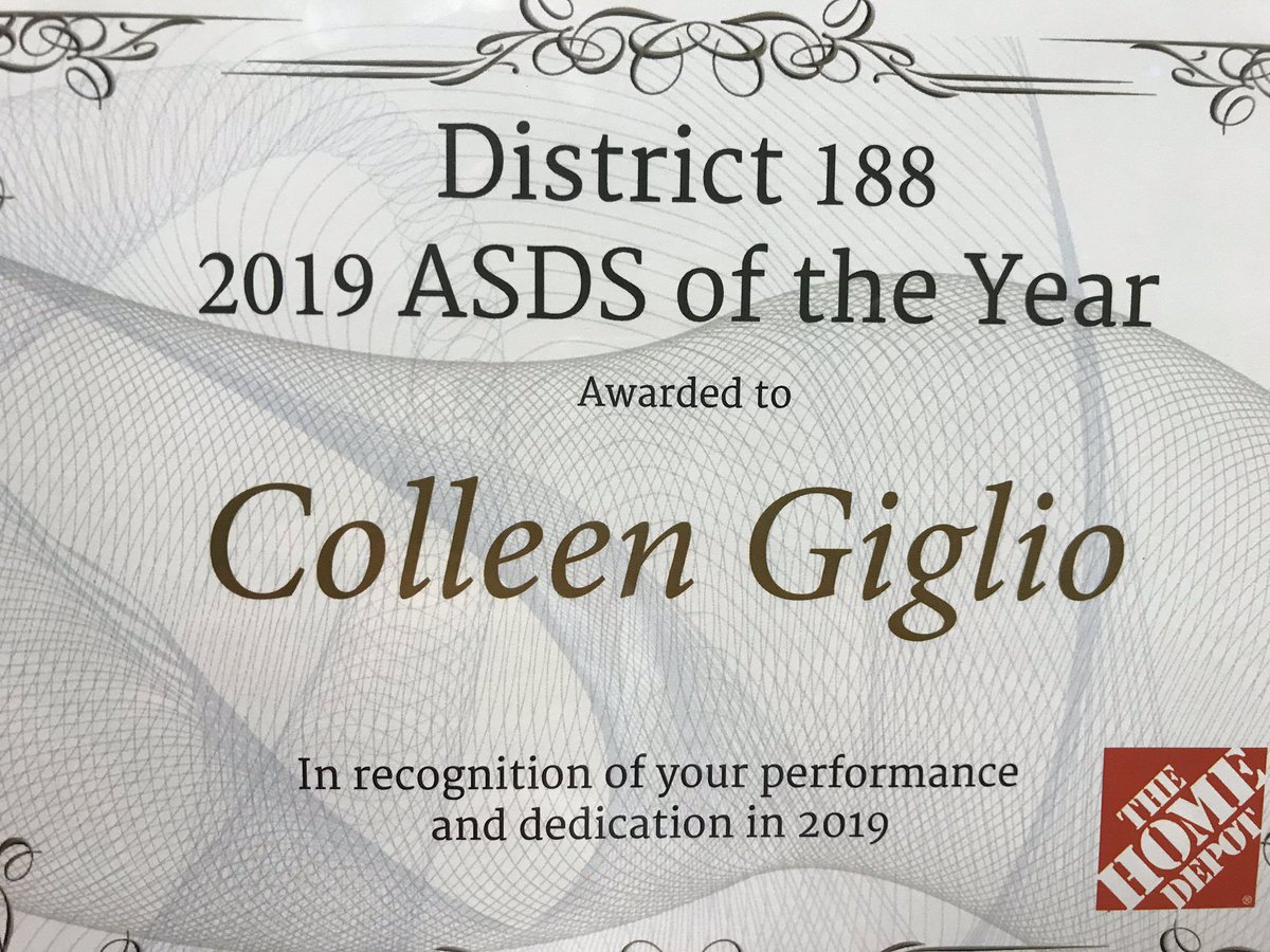 cveight2's tweet photo. I absolutely love my job and to get recognized just for doing what I love is awesome!!  Thank you @blondemonkey71 @aj_mazzola @KristaMckinstry for believing in me!!  @EMHDstore4187 @watlock5 @4187Depot  #Spring2020MA https://t.co/aWC6cL7TaB