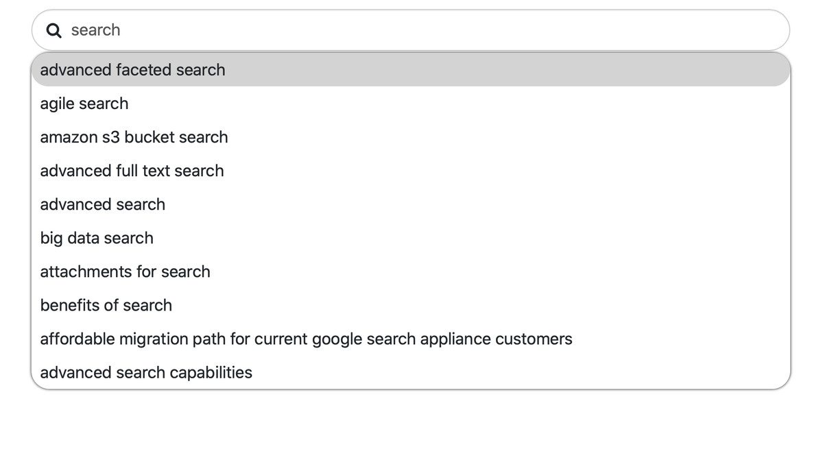 searchblox's tweet photo. #free #autosuggest for #search #saas #service #typeahead #api #wordpress #drupal #solr #lucene #elasticsearch https://t.co/u0bi1VCHXM https://t.co/pzKSy16WBF