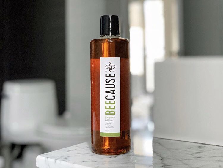 BEECAUSE's tweet photo. There’s still time for a chance to win our best-selling Lemongrass &amp; Sage body wash (as seen on @QVC)! Take a look at our last post for how to enter. #giveaway #giveaways https://t.co/IYFrwbe6WZ