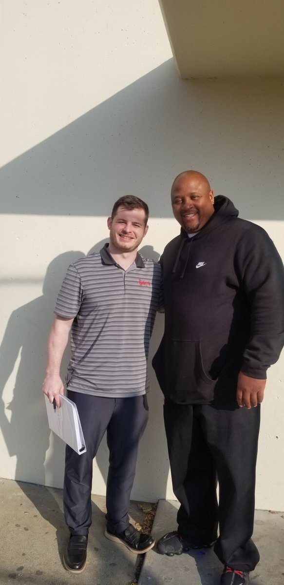 Thank you to Steve Cooper, Offense Quality Control and Quarterbacks Coach, from the University of Nebraska-Lincoln, for visiting the Doghouse today!