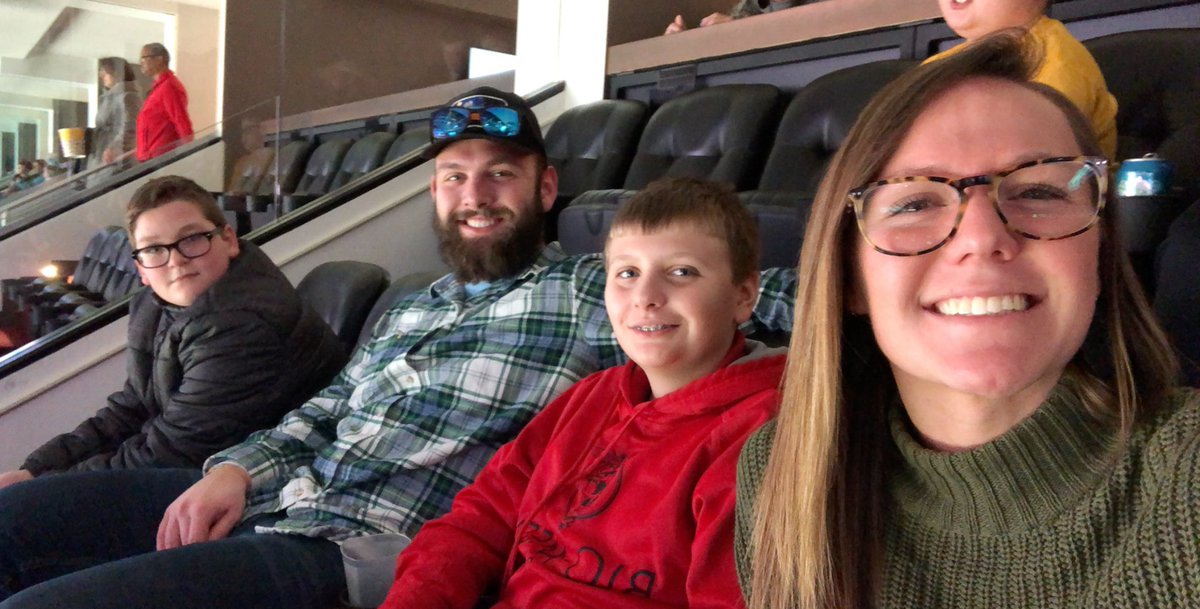 _AKurtz's tweet photo. Celebrating Dan’s birthday with some Monsters hockey! 🏒 @monstershockey #monstershockey https://t.co/kz3HL8eQT1