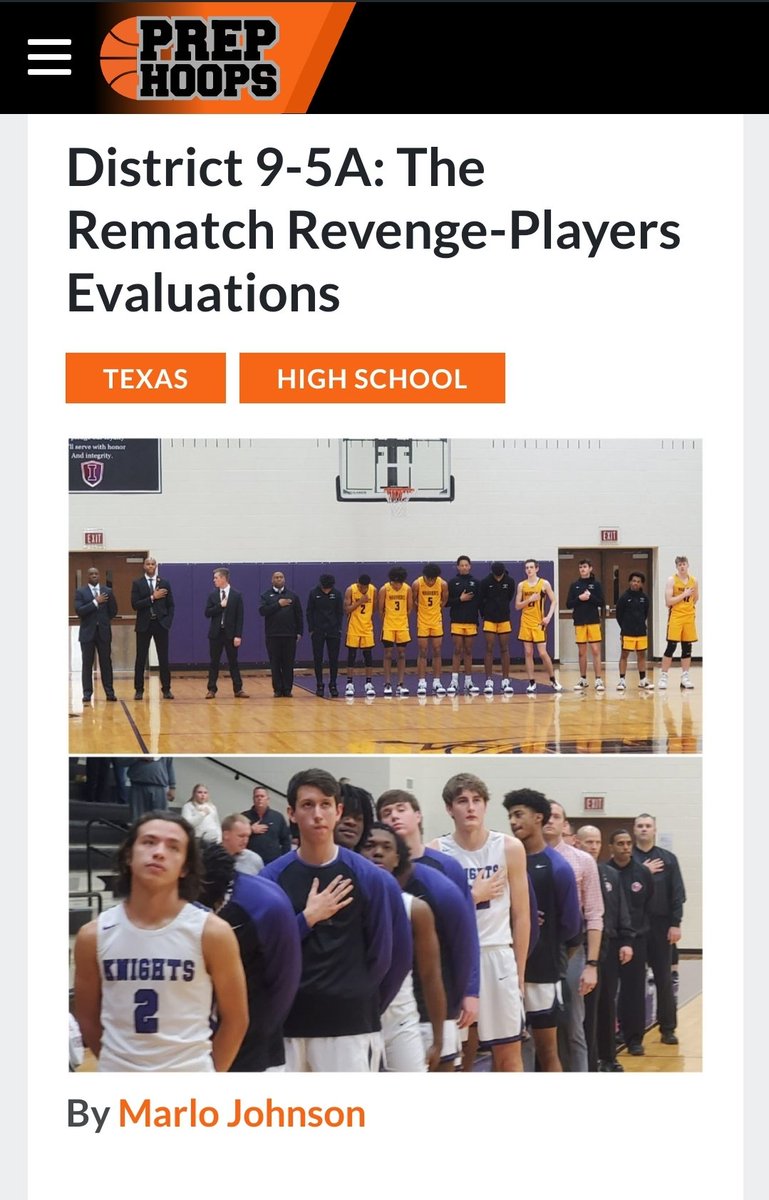 CoachMarloJ's tweet photo. District 9-5A: The Rematch Revenge-Players Evaluations  
Memorial vs Independence 
https://t.co/FhO0Miac5r https://t.co/EPCcSW6wgn