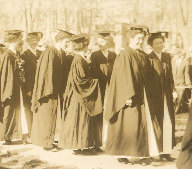Women's Academic procession, 1912