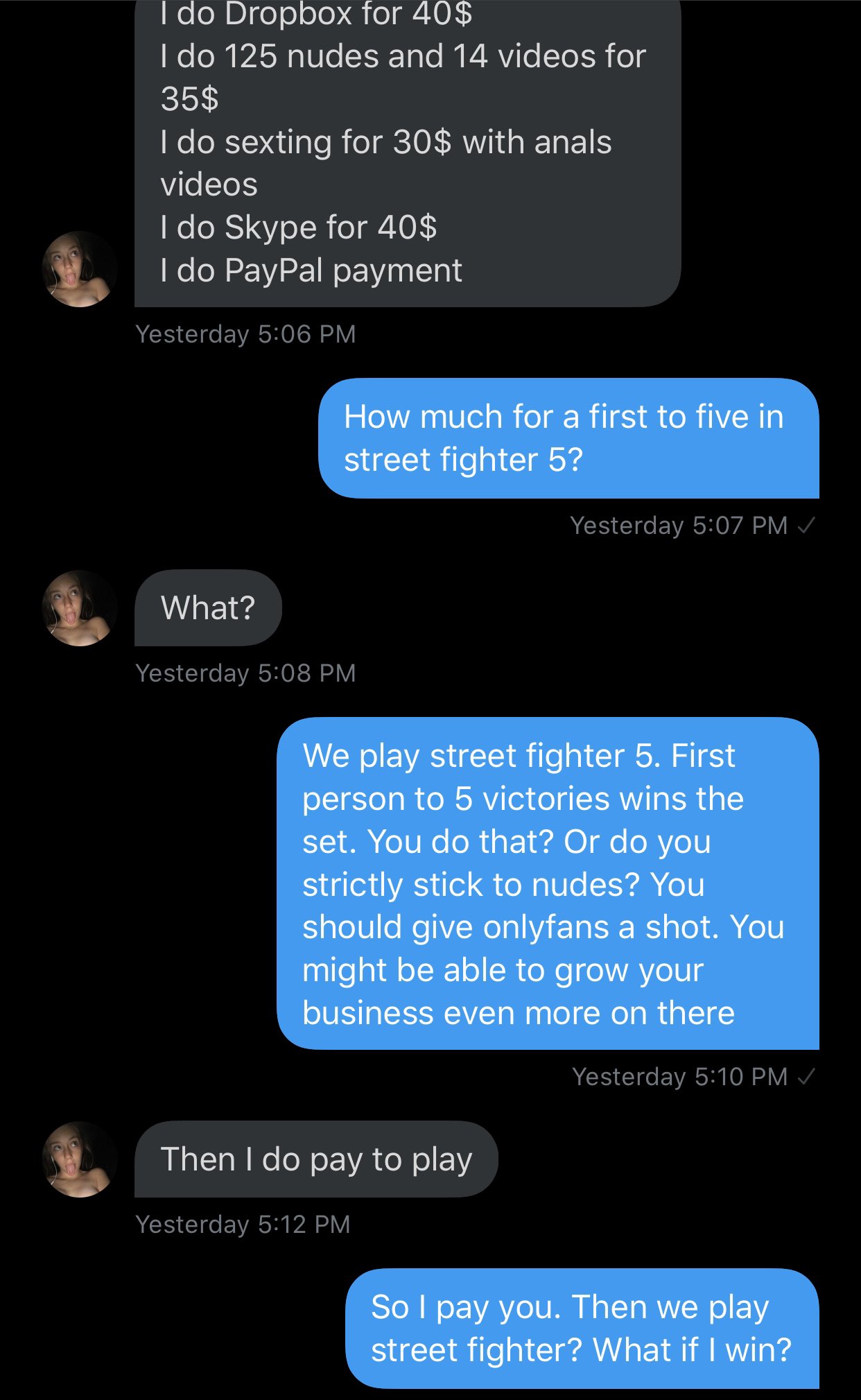 Damn homie only fans