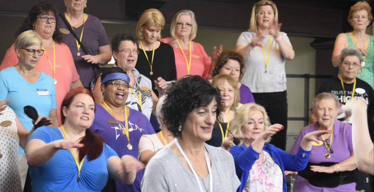 With Renee, you get much more than choreography!🎶💕
#BridgesOfHarmony #ComeSingWithUs #NotYourGrandmasBarbershop #LifeOnAHighNote