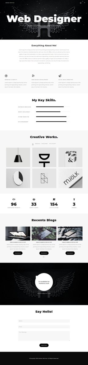 iamashekur's tweet photo. Looking for a WordPress Website?
For Details: https://t.co/apK8zbqAw9
#webdevelopment #WordPress #WebsiteDesign #Website #agency
#webdesign #webdev #migration #websiteBuilder #websiteCreator #wordpressLogin https://t.co/iffQuq4VWo