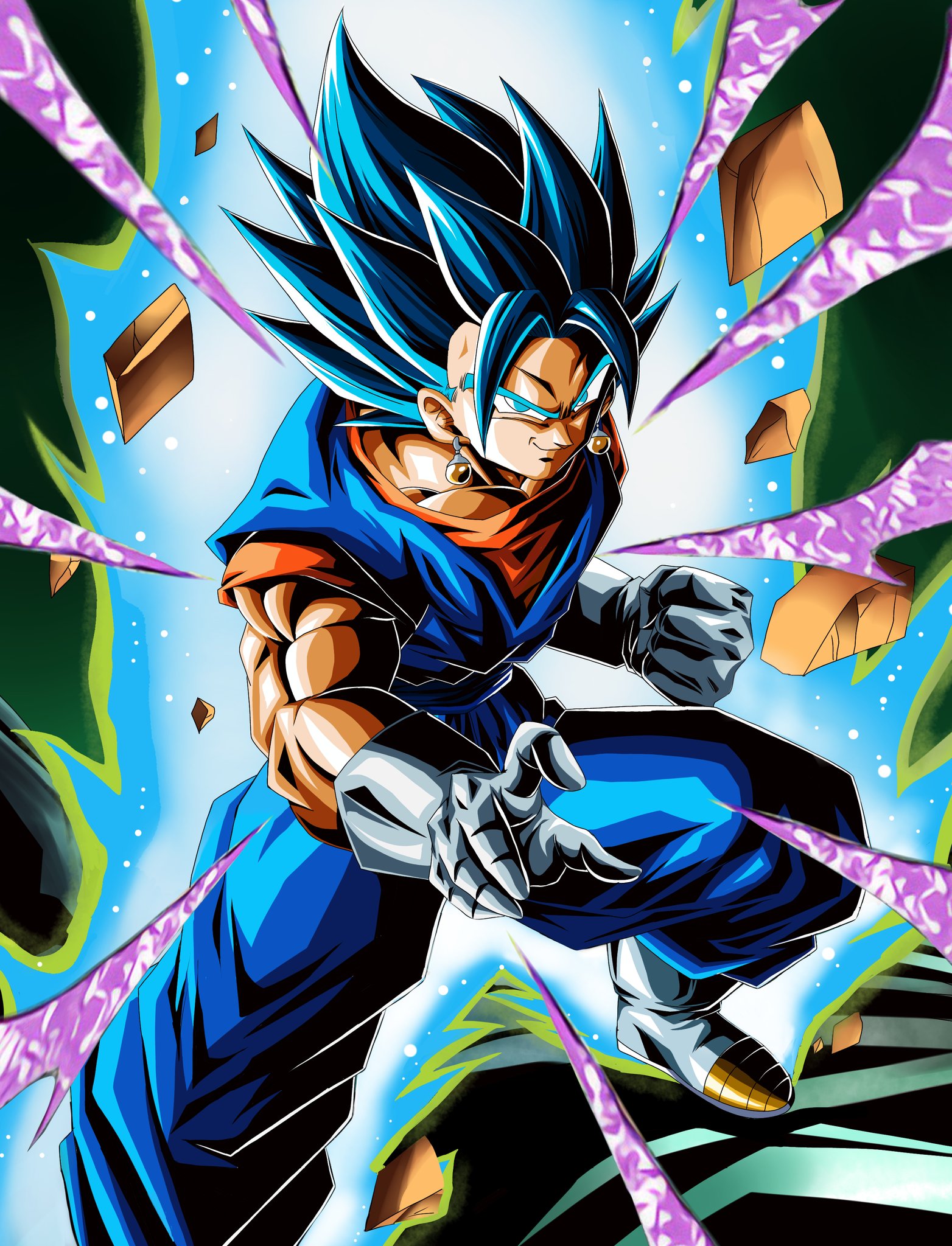 天馬 煉獄さんのアニメ製作中 ドラゴンボール ドッカンバトル ベジットブルー 5周年にlrベジットブルーが来るらしい T Co Objmhcp30l Twitter