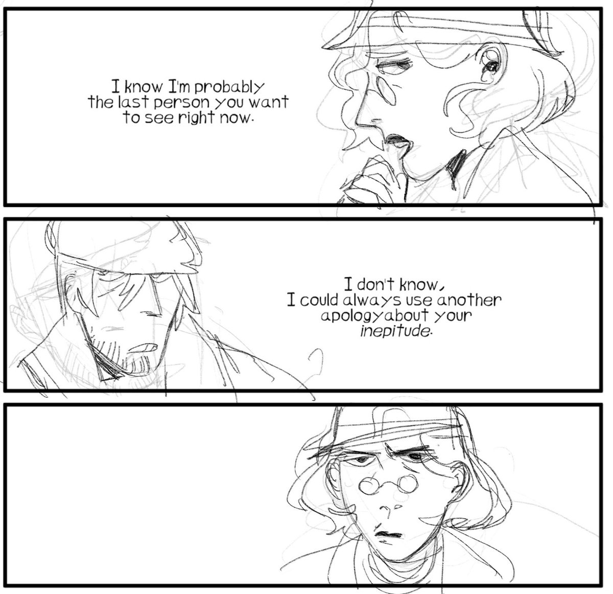 A bit that got cut from the comic 