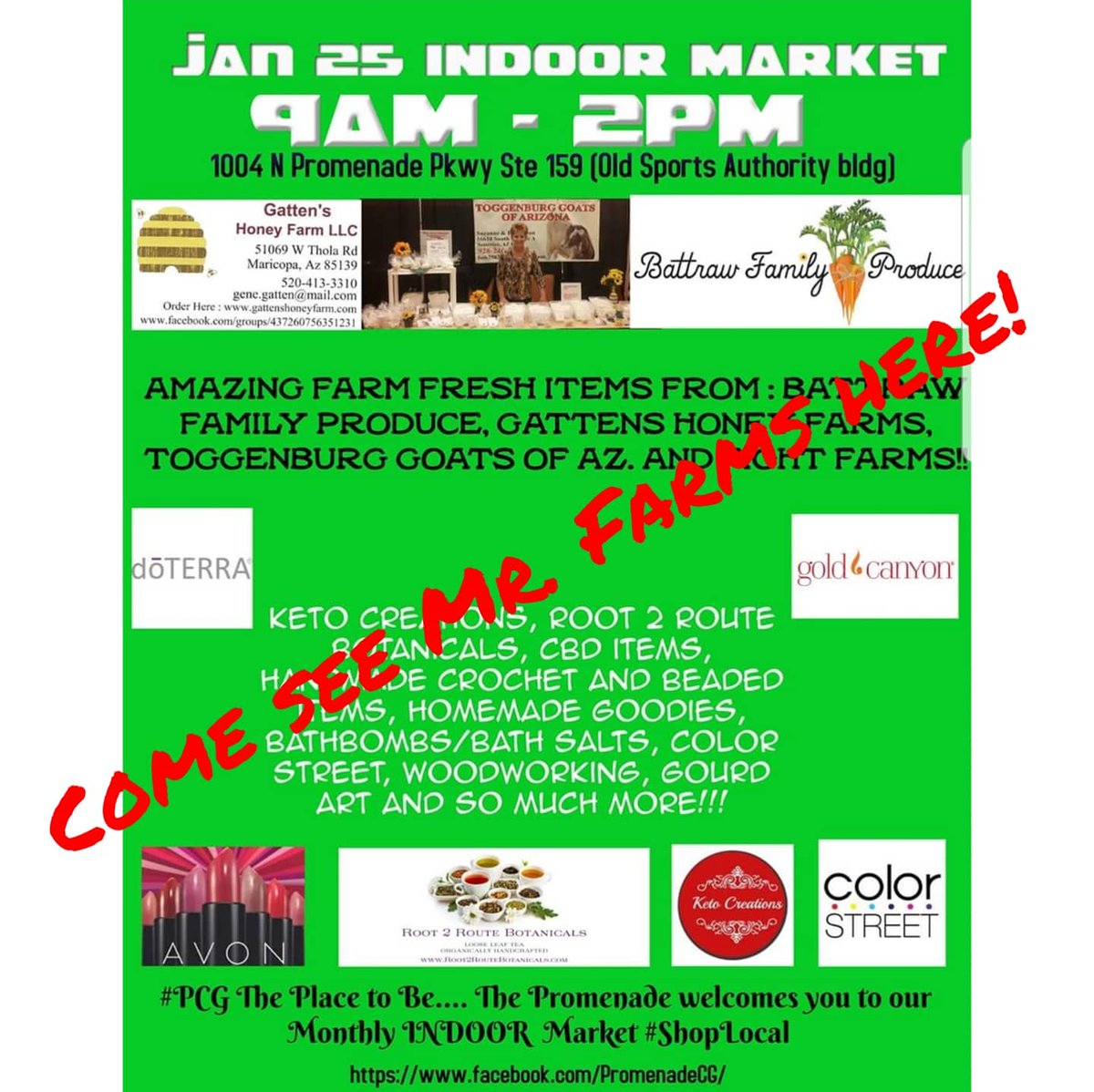 farms_fight's tweet photo. That's right Fight Farms Family... We will be in 2 different locations this weekend!! Tish will be in N.Scottsdale, while TJ is holding down the Casa Grande market #FightFarms #microgreens #peashoots🌱 #peashootpesto #microspringrolls #premiersaladmix #casagrande #NScottsdale https://t.co/g9k2yoPuQL