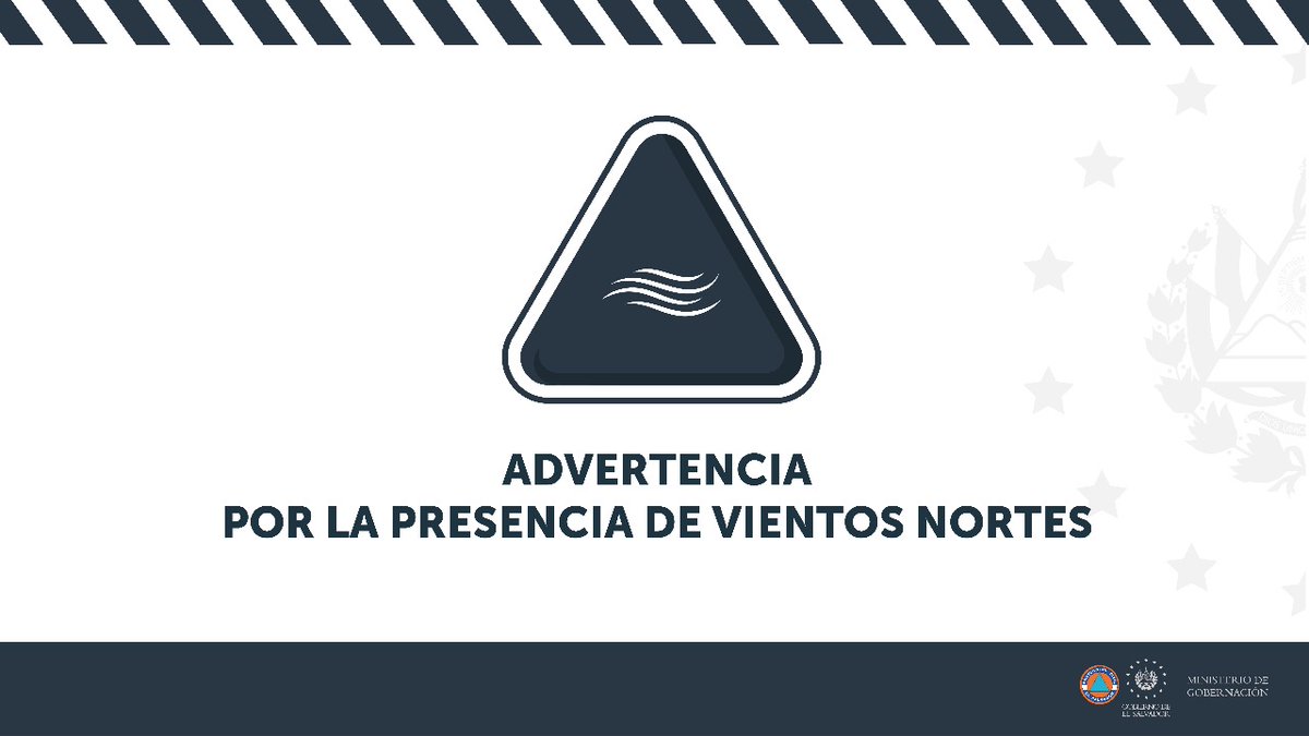 PROCIVILSV's tweet photo. Tenemos ADVERTENCIA por vientos, recomendamos abrigar a los niños, adultos mayores y a quienes el clima represente riesgo para su salud. https://t.co/ss7ZMJjGCO