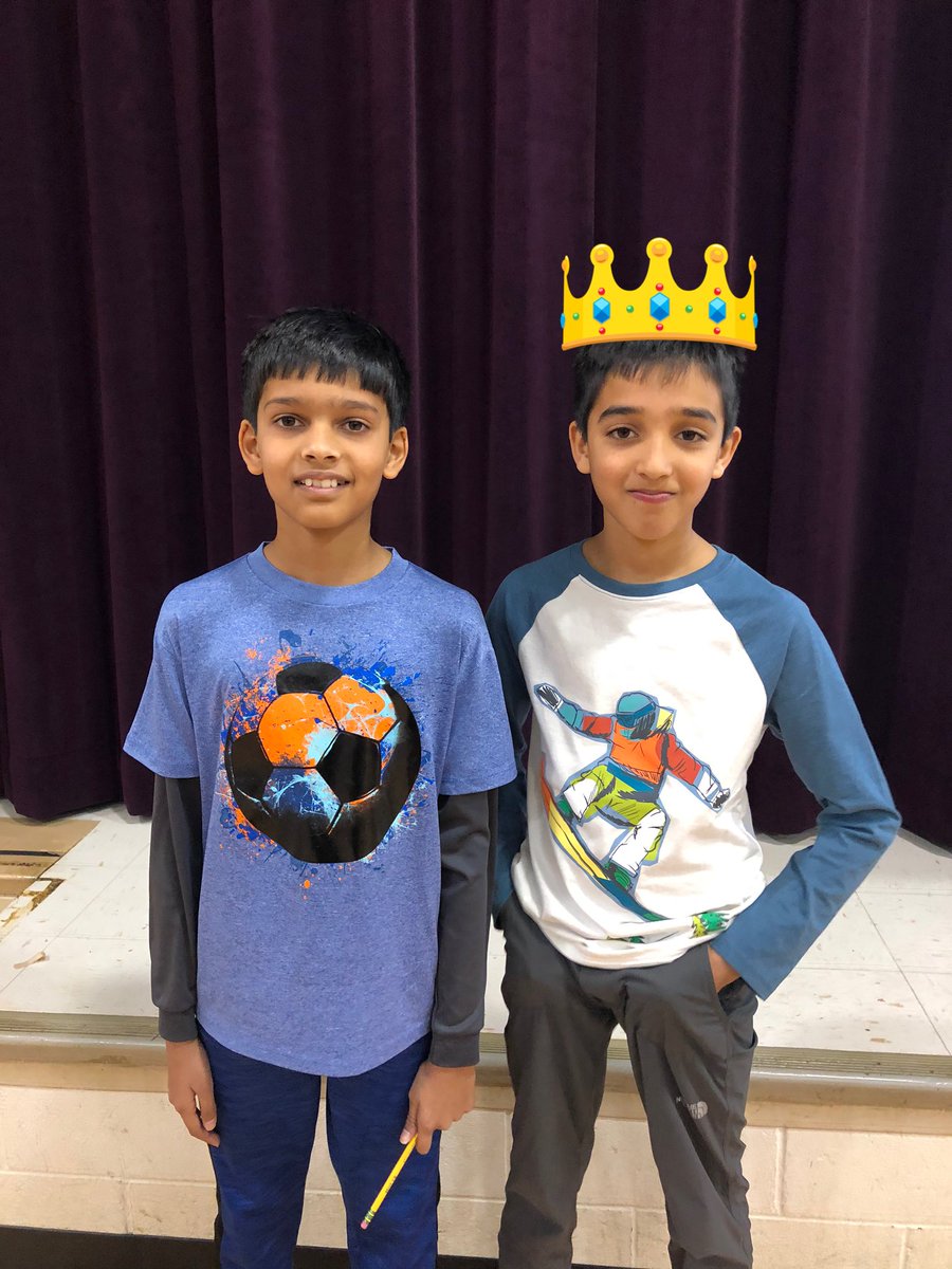 We are so proud of these students who participated in the <a href="/NatGeo/">National Geographic</a> Geography 🌎 Bee 🐝 today #OnTheHil! Congratulations to our winner and runner up! 🏆#EveryHawkEveryDay