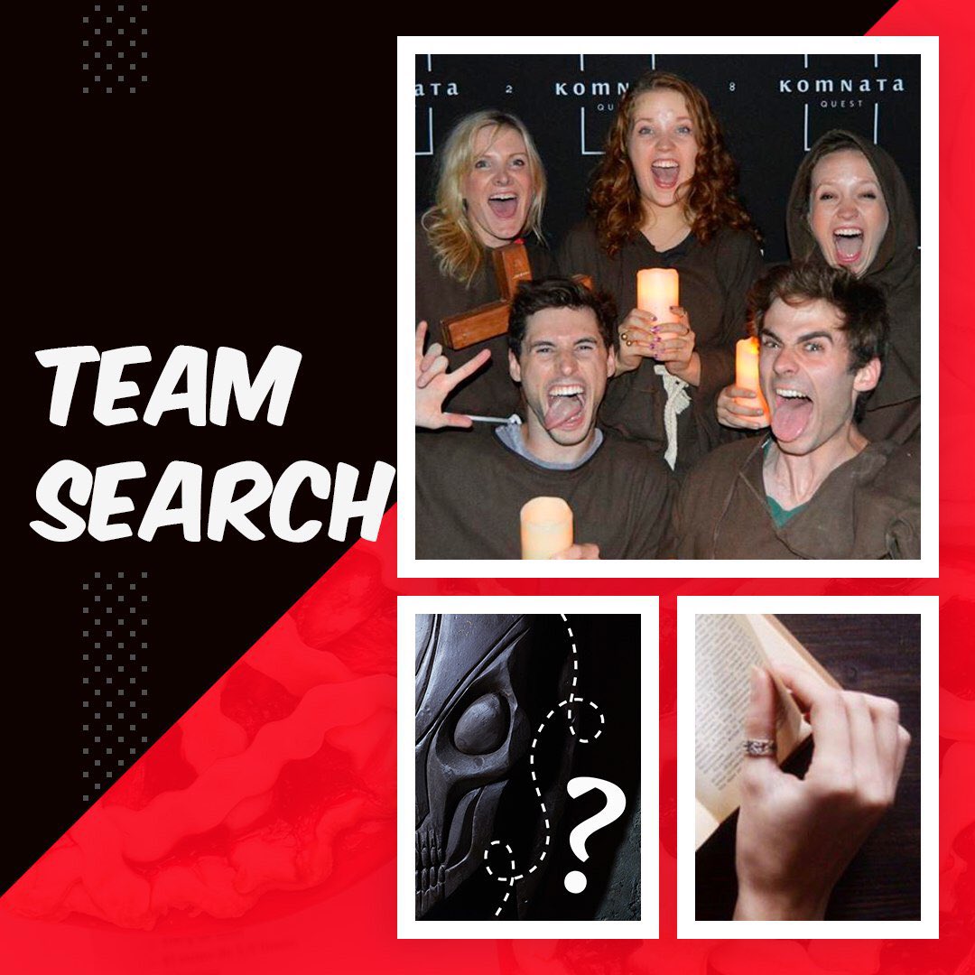 Wanna play, but you alone? This is not a problem!

Now you can find your teammates for adventure right here. All you need is just write a comment:

1) Looking for team
2) Name of room to play