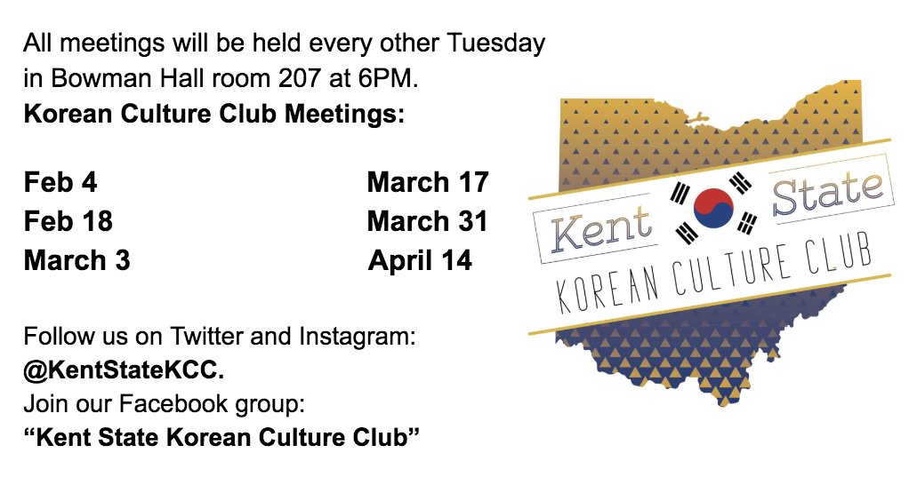 🎗Kent State University Korean Culture Club🎗 tweet media