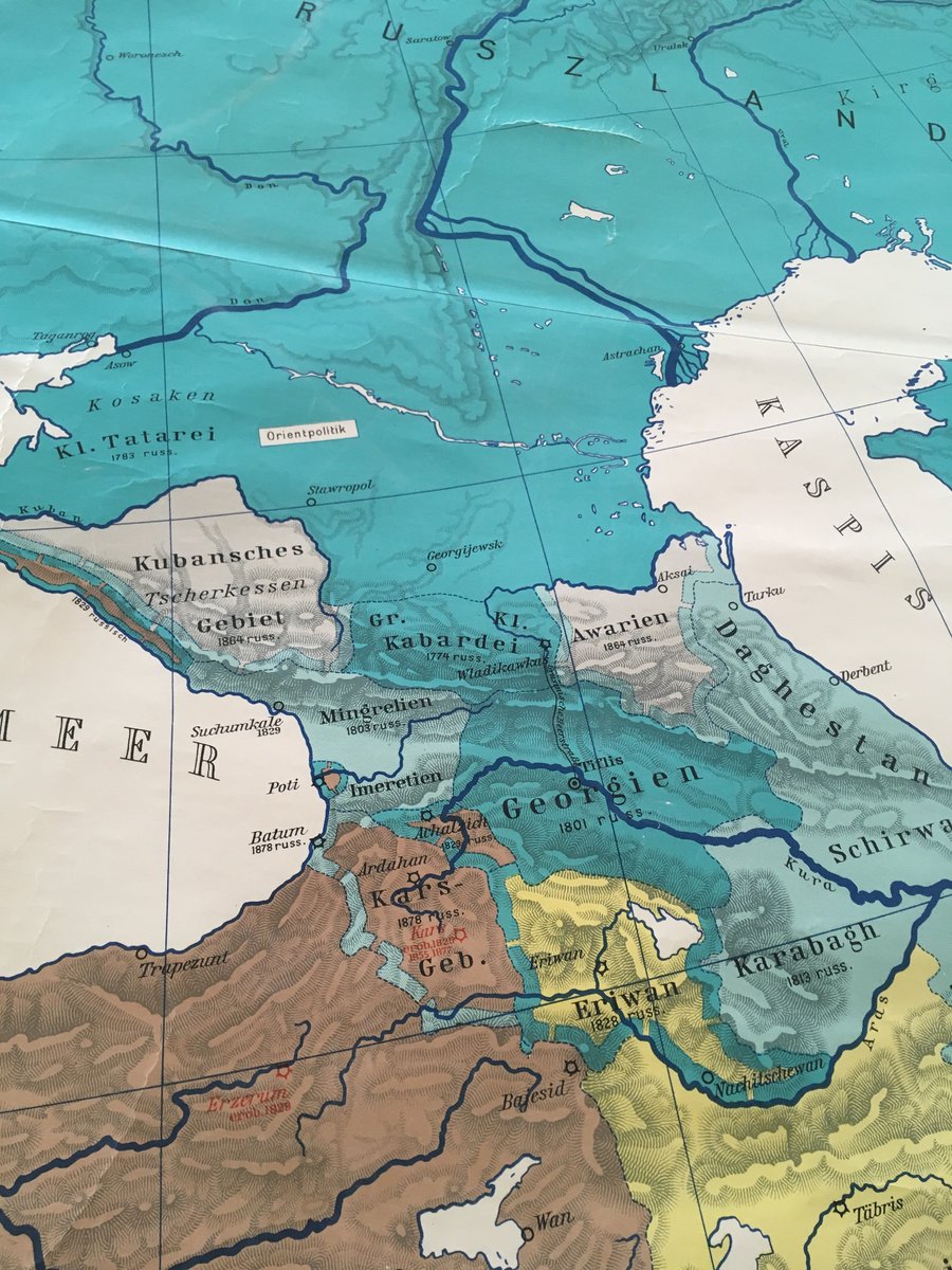 realLPBeria's tweet photo. Just found this map of 19th-c. Europe showing my beloved native #Mingrelia. Sadly, it’s inaccuate—Mingrelia was *not* incorporated into the Russian Empire in 1803! While it came under Russian patronage then, it remained an independent principality until 1857. https://t.co/KdBgp2rhyS