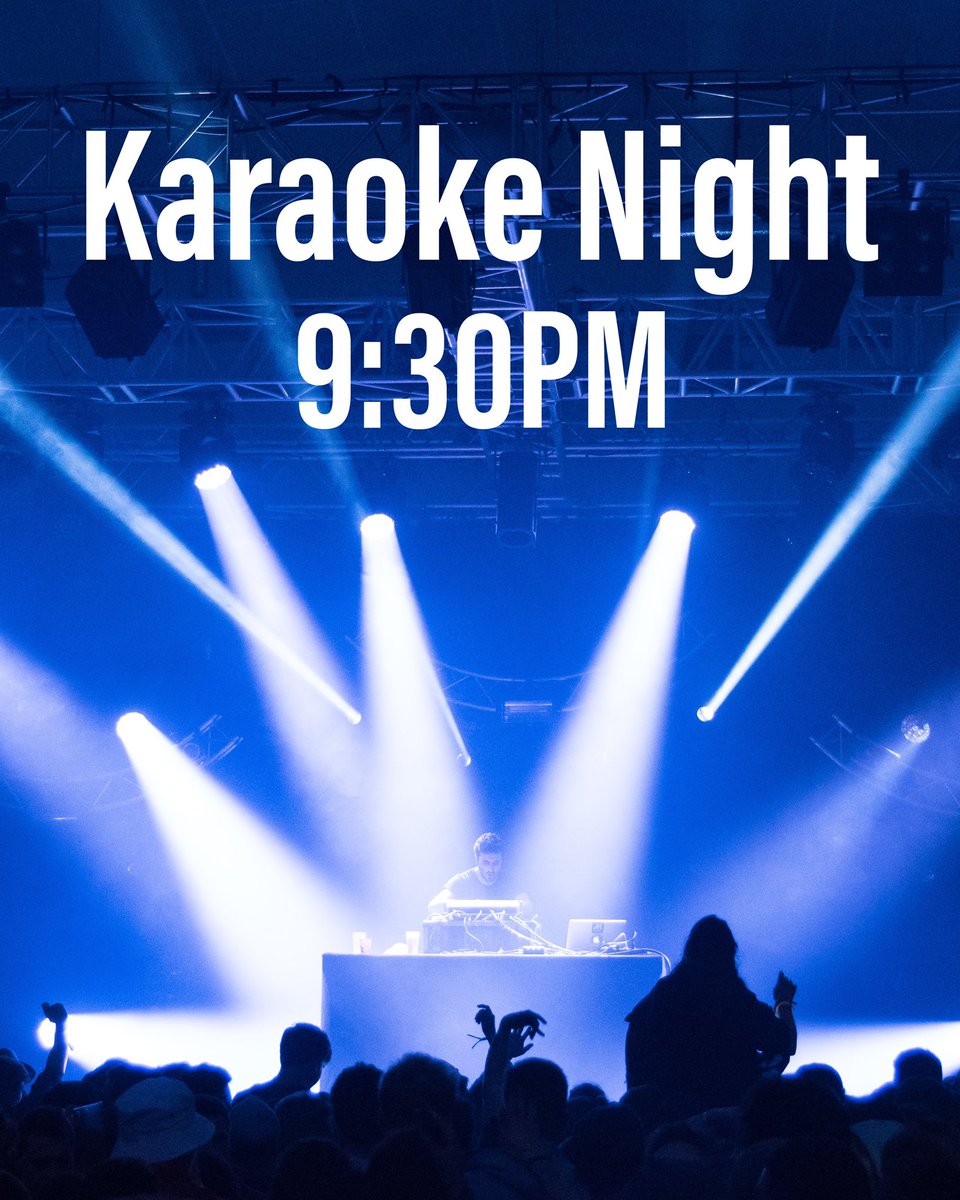 Karaoke starts in a little over an hour and a half!

Bring out your greatest hits or a new single you’ve been working on!

📸: unsplash.com/@antoinejulien

#forthegoodtimes #chiefstavern