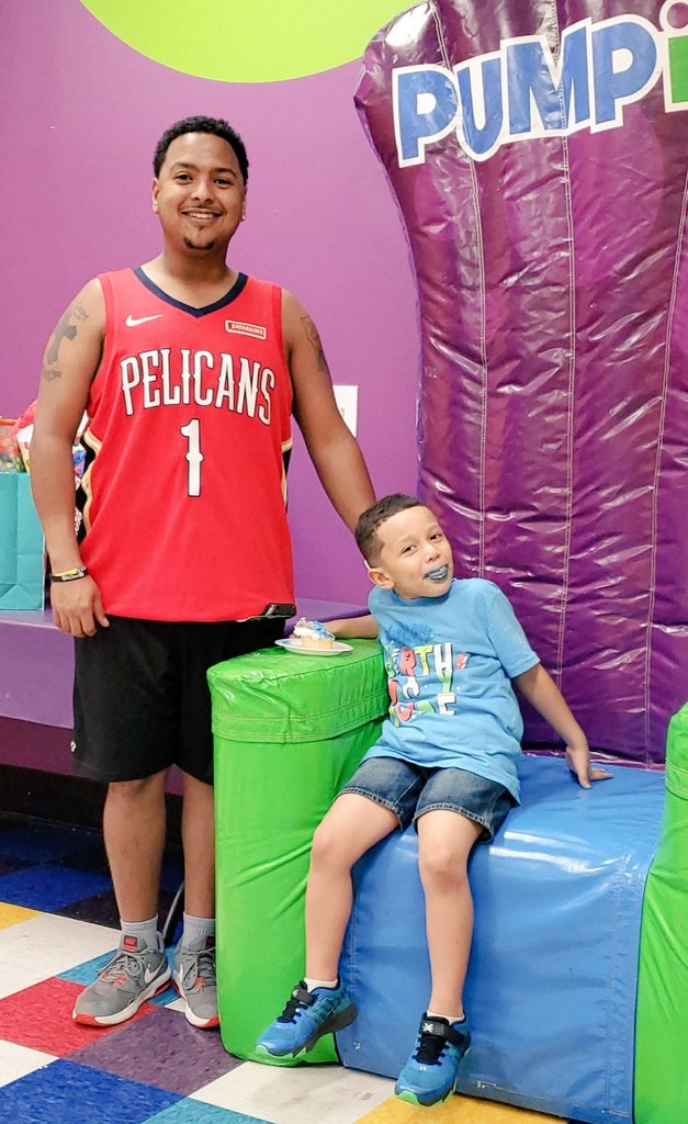 haMBAlievable's tweet photo. Been waiting for @Zionwilliamson & @PelicansNBA & @PelicansHoops since the @NBA draft!! LET'S GO #PELS!! #pelicans #ZION #debut #nba #zionwilliamson #nola #nolapels #Duke π
π Got my @hayes_jaxson look on #SideshowJax #Jaxson #Jaxsonhayes https://t.co/uUcF2h70By