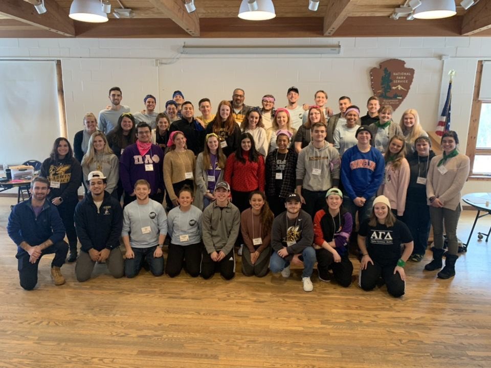 This past weekend was GLI (Greek Leadership Institute)! Donnie Trivisonno and Peyton Shubsda attended the overnight retreat, and Jonah Jedick served as a facilitator this year! We’re excited you all got the chance to have this great leadership opportunity! #leadcourageously