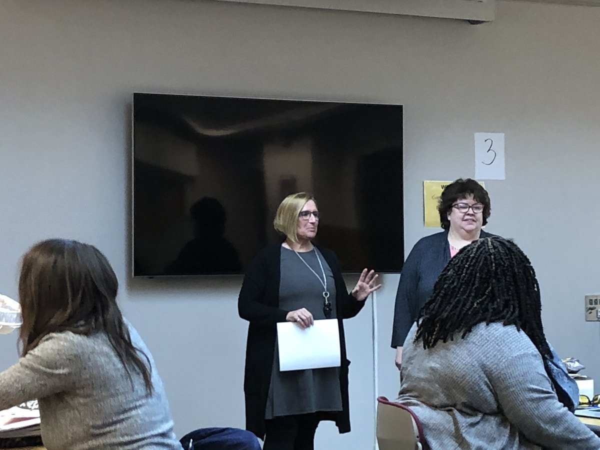 Thank you <a href="/merniemaestas/">Mernie</a> and @mm_sullivan for your contributions to the DESE Exemplary Library program committee and for sharing that information with us tonight!  #greaterstllibs