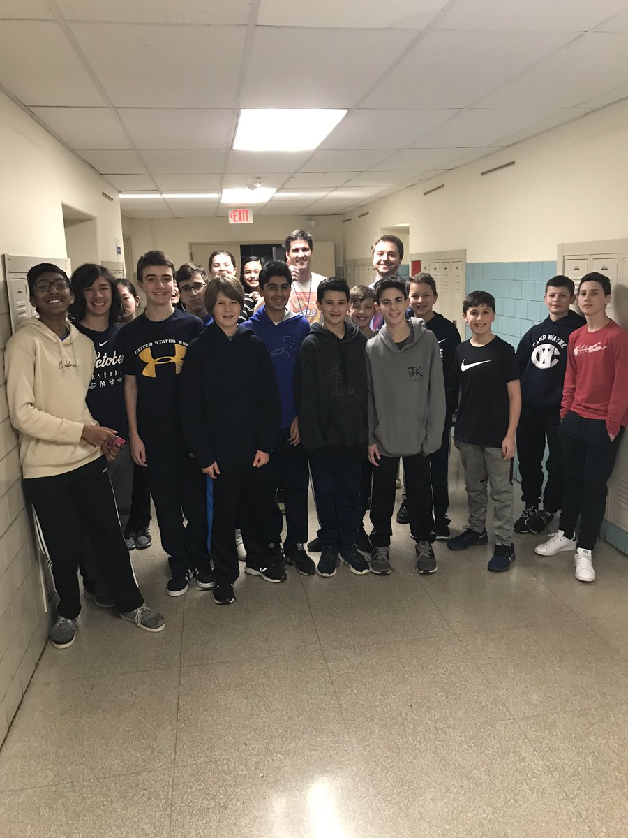 The SPORT group at Millburn Middle School walked the halls of their school to try to simulate the distance traveled and the sacrifices made by the Montgomery Bus Boycotters.