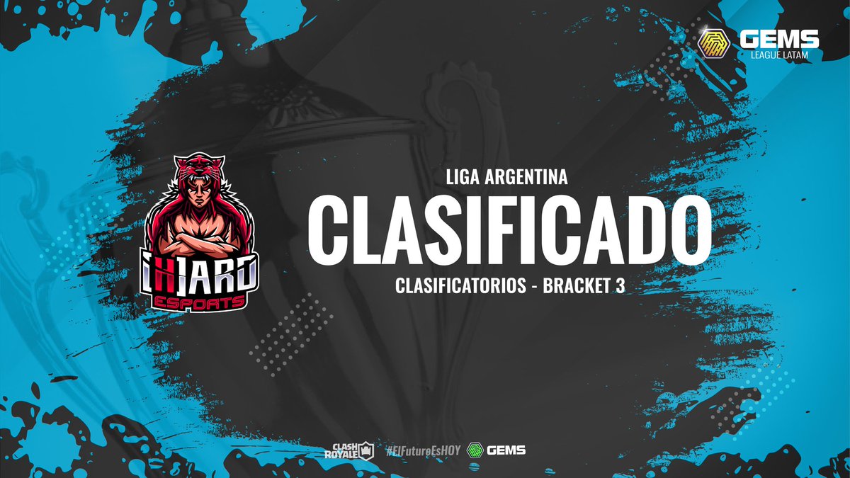 #GLA | Clasificatorios 🇦🇷

¡Tenemos al tercer y último clasificado!

Felicidades @Hard_EsportsGG

Bienvenidos a GEMS Liga Argentina 🔥

¡Ya tenemos a los 8 elegidos para el segundo split!

Nos vemos en Febrero 👀

#LigasNacionales
