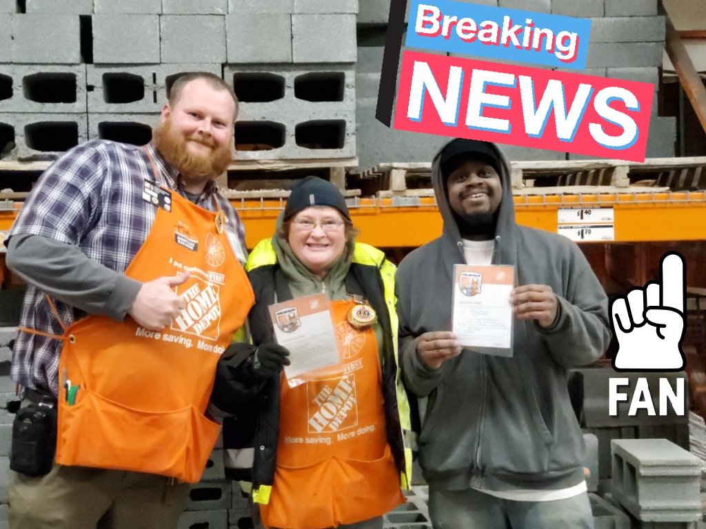 TimSmith_HDIS's tweet photo. A little late night recognition for these two absolute All Stars! Every night these two make sure lumber is ready to go for our customers and pros! Thank you Lisa and Deven! #allstars #freightflow #dreamteam @Ingram5Curtis @Alexis_3323 @Cmisotti15 https://t.co/cxcVmYhLro