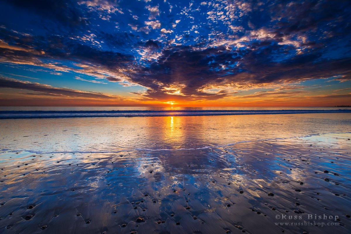 Sunset over the Channel Islands, Ventura, California | ©Russ Bishop