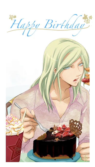 過去絵切り取りだけど('•ω•̥`) おたんじょうひおめでとー! #utapri_camus_BD2020