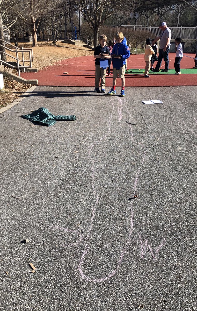 Comparing morning and afternoon shadows. #trinitylearns