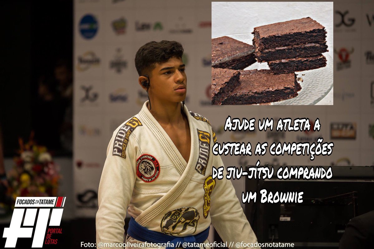 JoaoFaislon's tweet photo. AJUDE UM ATLETA.Fala rapaziada , como vcs sabem sou atleta de jiu-jítsu e estou fazendo  essa correria  de vender Brownie para lutar em Curitiba e custear outros campeonatos pelo Brasil  que não são baratos . Quem quiser e puder  ajudar é só chamar na Dm ou no wpp : (21)997642415 https://t.co/liWaMya0YE