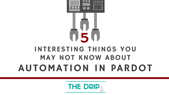 thedriptech's tweet image. 5 interesting things you may not know about Automation in Pardot
bit.ly/2Cu6UYY