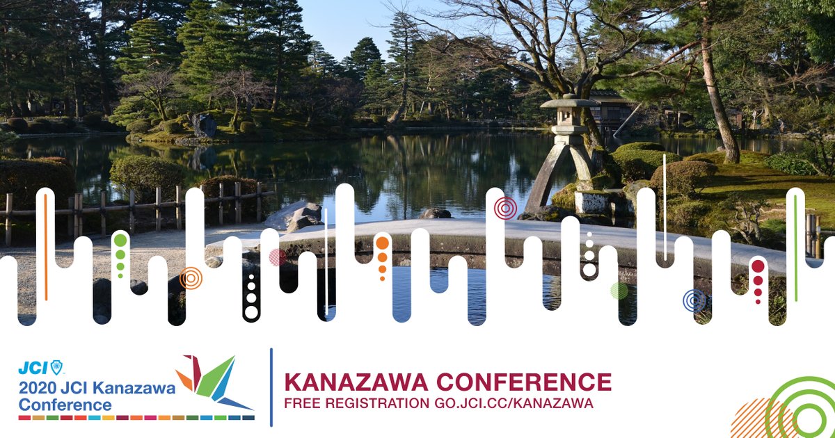 The 2020 Kanazawa Conference is an exciting opportunity for JCI members who are passionate about the #GlobaGoals. Registration to this event is free, and accommodation is covered for up to two chief delegates from each country. Register today: jci.cc/en/events/jci/…
