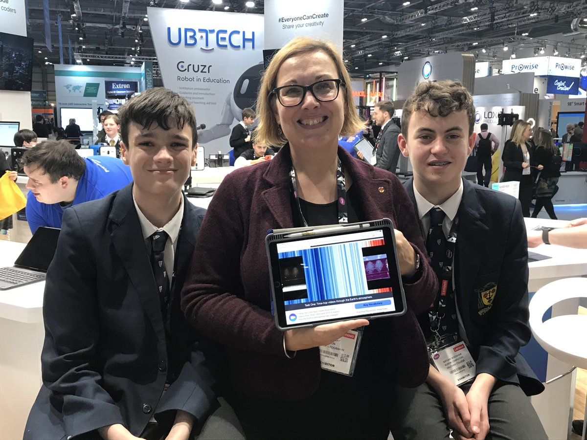 SalesianFboro's tweet photo. Congratulations to our Year 10 students and Ms Day, who are presenting with @AlbionComputers this week at @Bett_show! https://t.co/GVOaR4OBCF