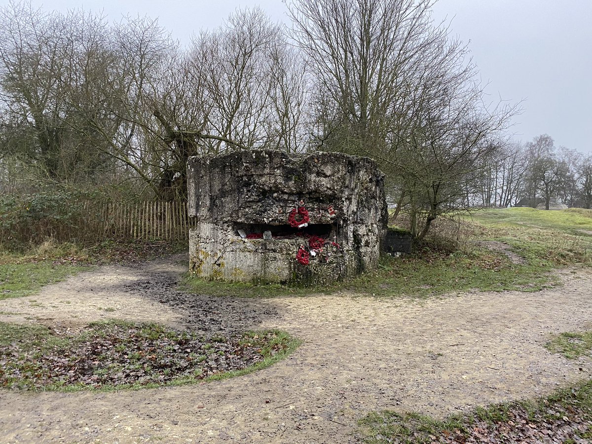 26th May 1230hrs, 2 Royal Scottish Fusiliers, A Coy move into positions covering the red house to Hill 60. Coy HQ is situated in the FWW Bunker on top of Hill 60.